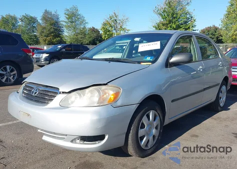 2008 Toyota Corolla Ce from USA, damaged, VIN 2T1BR32E38C918495